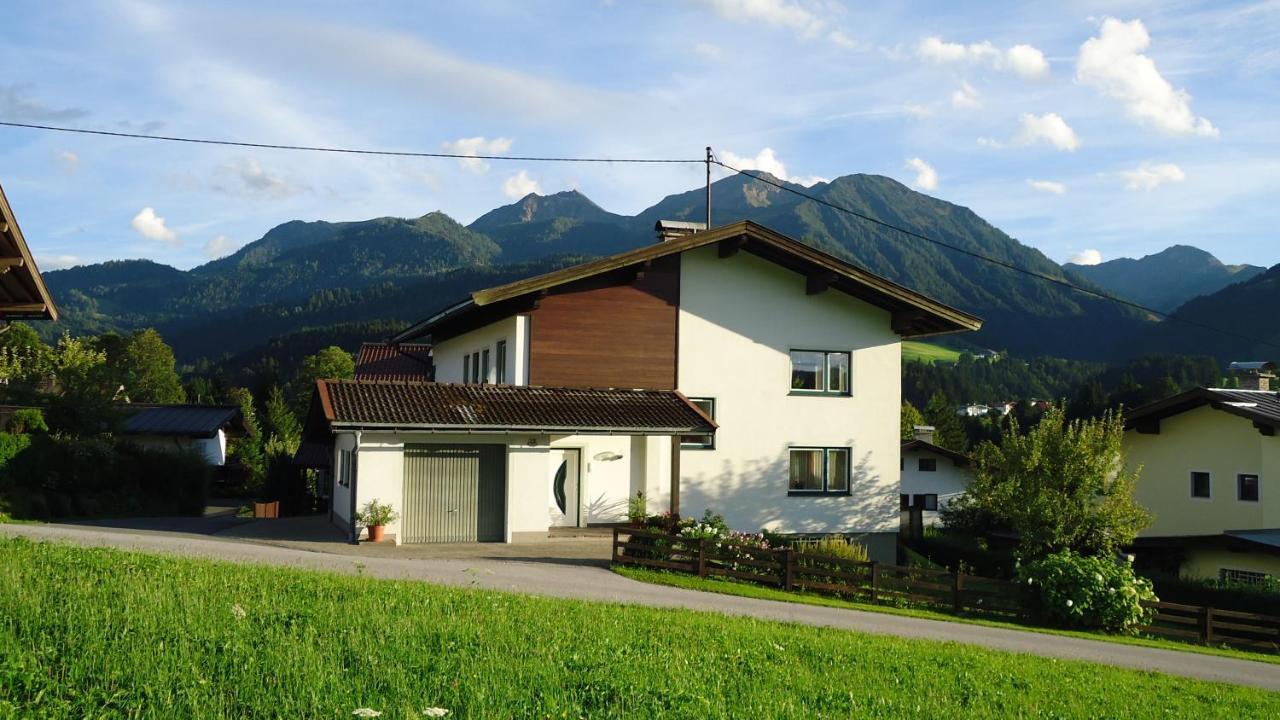 Ferienwohnung Haus Zehentner Fieberbrunn Exterior foto
